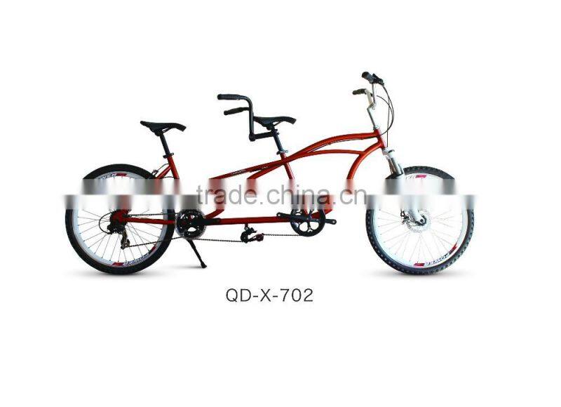 Two People Bikes Tandem Road Touring Comfort Bike 26'' Professional Manufacturers