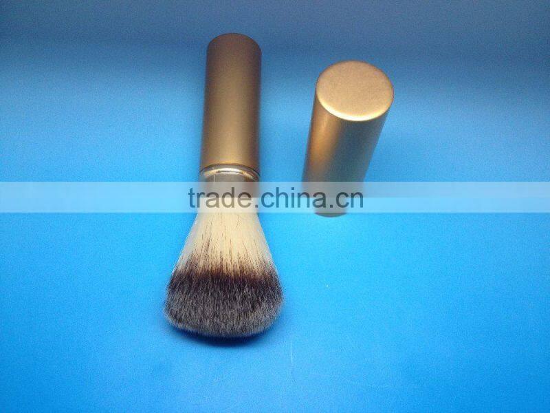 retractable golden powder blush brush