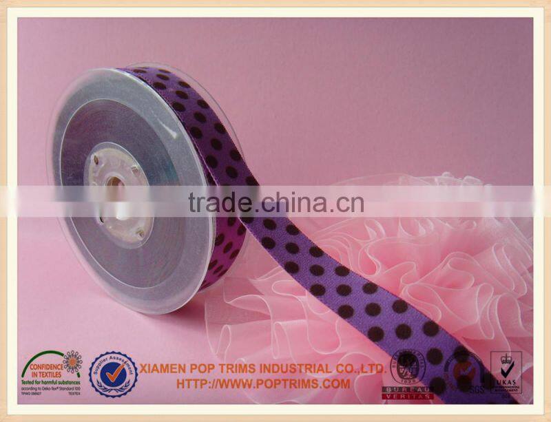 nylon custom printed elastic bans for accesseries