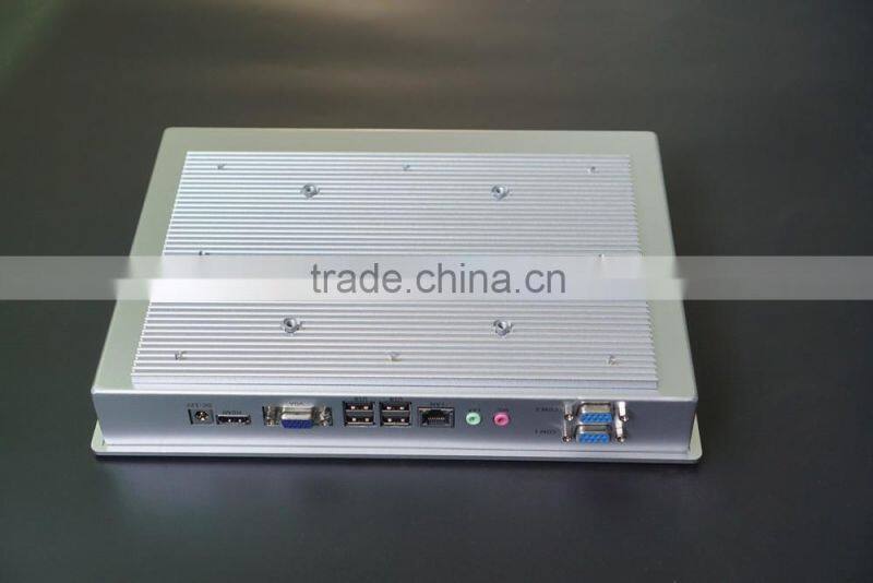 Waterproof & Dustproof 10.4 inch aluminum front panel pc industrial all in one