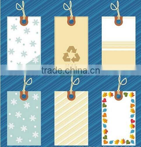 Custom Elegant Clothing Hand Tags with Eyelet