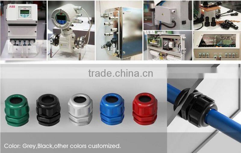 IP67 PA66 Wire Cable Glands M12 M16 M20 M25 M32 M36 M40 M50 M63