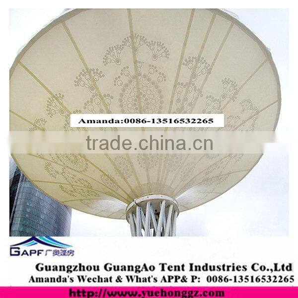 Cheap High quality durable steel structure terrace tent