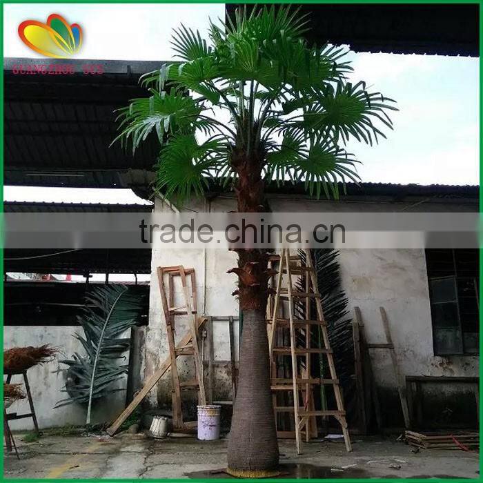 SUS artificial palm tree fiberglass artifcial palm tree