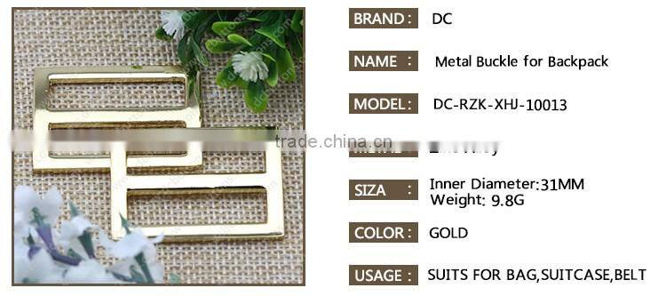 Hot Selling Metal Adjustable Buckle,Metal Backpack Buckles for Bag