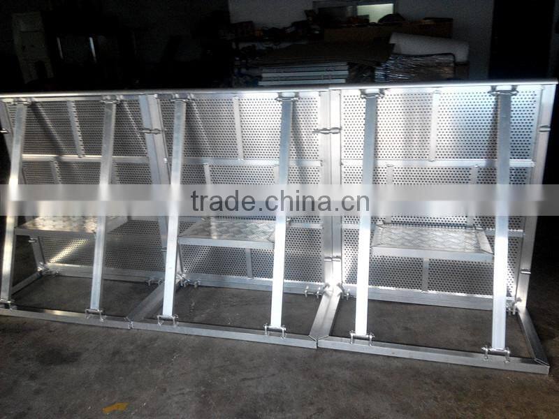 Beyond Aluminium crowd barrier / concert barricade