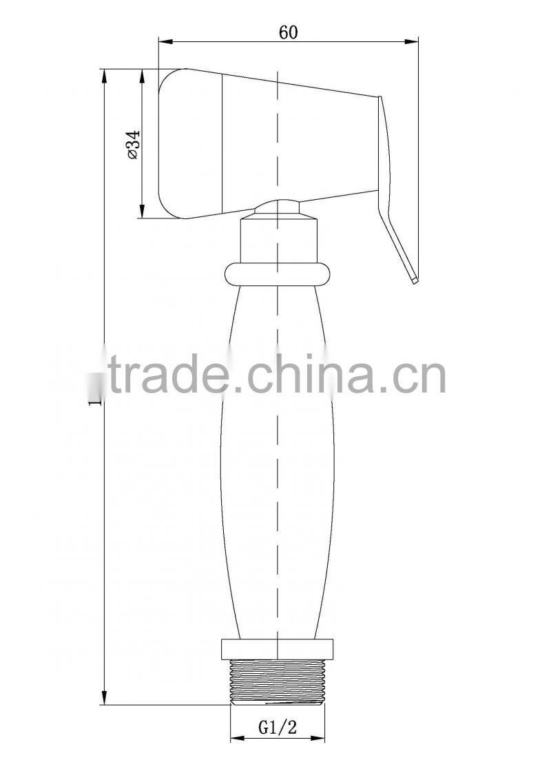 High pressure brass bidet shattaf shower spray products BSP 005