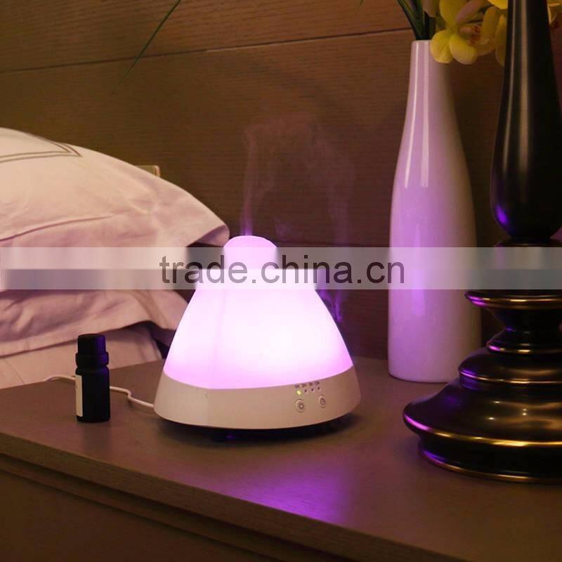 Home Office Living Room Aromatherapy Oil Diffuser With Charming Color Changing Light