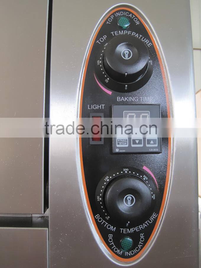 Sinochef 1 Deck 1 Tray Electric Stone Fire Pizza Oven with timer