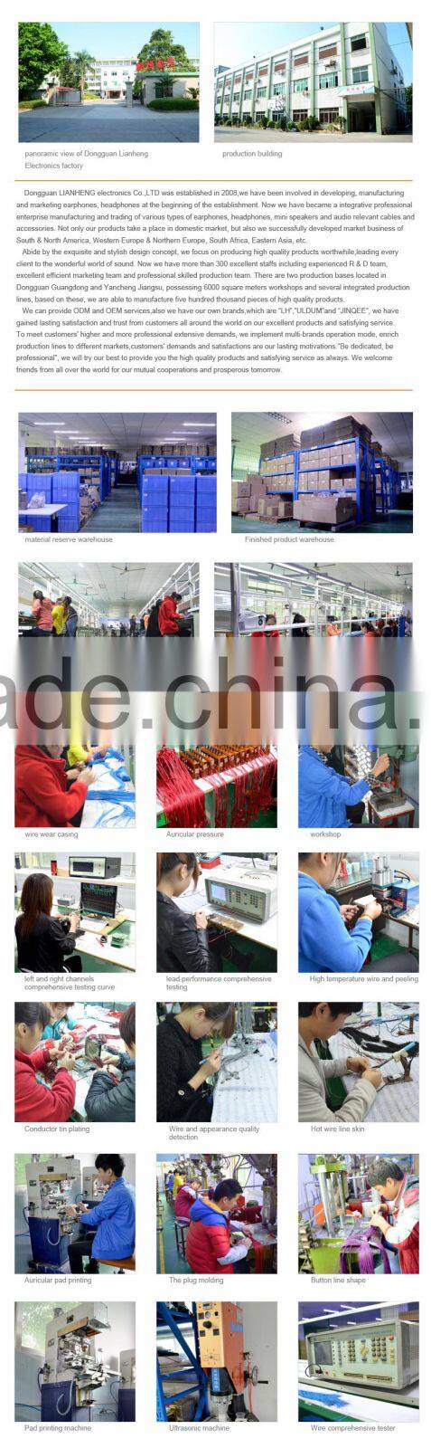 cheap stereo headphone wholesale for cell phone accessory