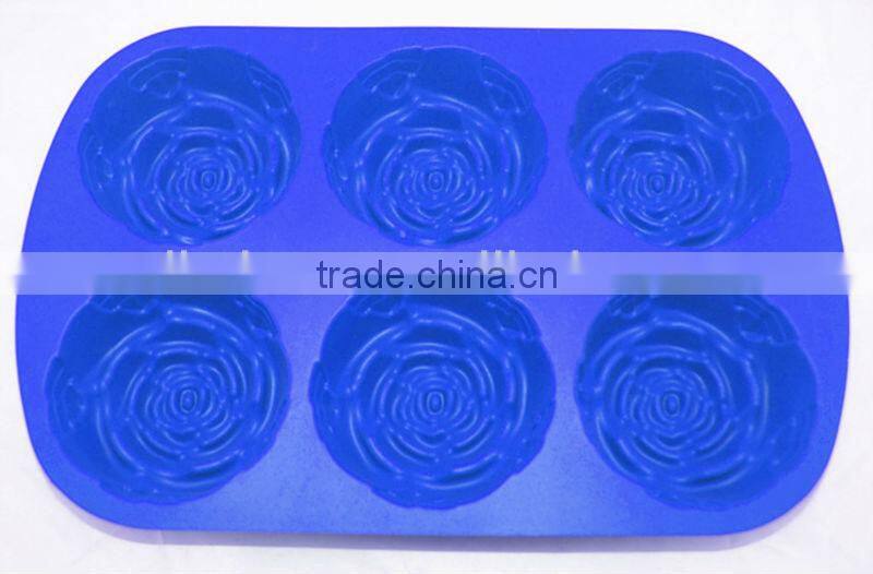 non stick decorative bakery disposable silicone cupcake tray