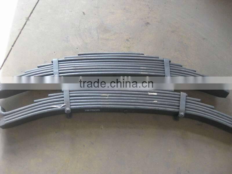 Truck Suspension Parts Manufacture Dump Heavy Duty Parablic Semi Trailer Different Types Of Leaf Springs