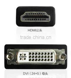 24+5DVI to HDMI to connector HDMI to DVI 24+5 to connector made in China