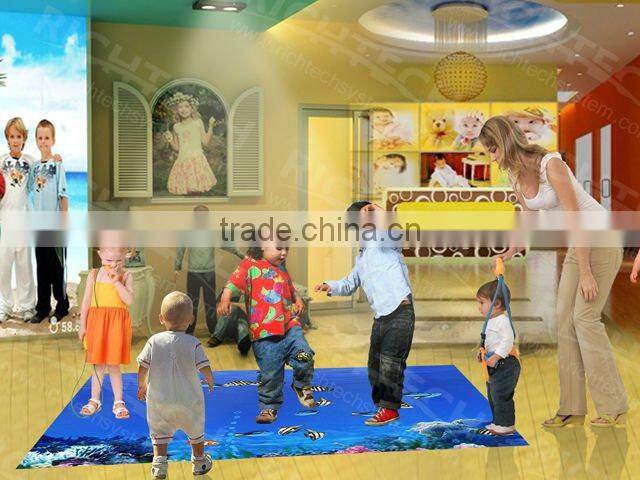 RichTech interactive outdoor floor with led system for display and event