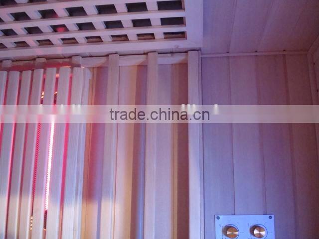 New 3 Person Infrared Sauna - 6 Heaters - Color Therapy Edition