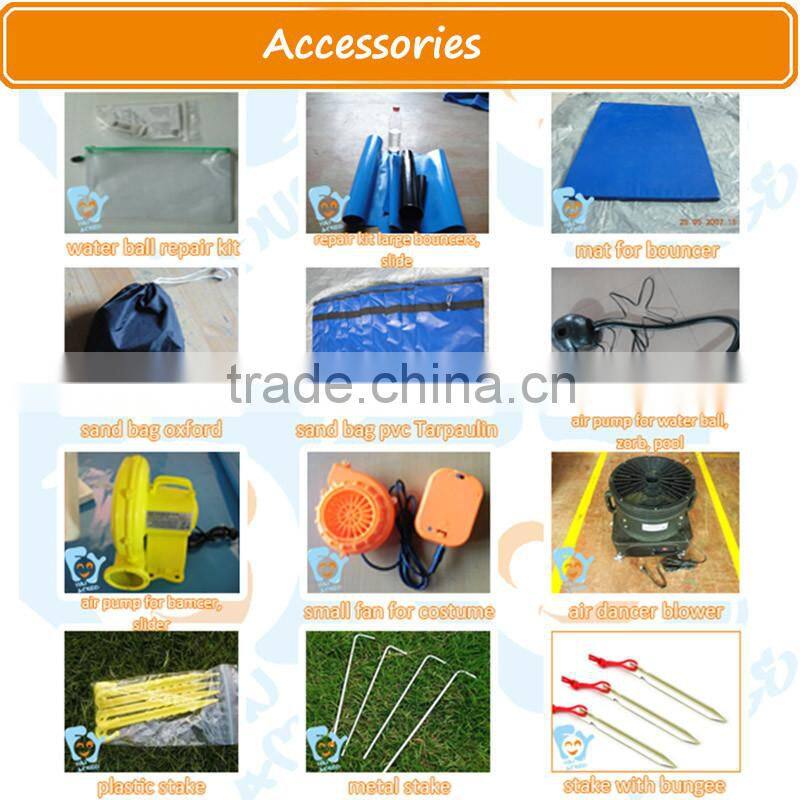 large inflatable pool slide with climbing wall for sale
