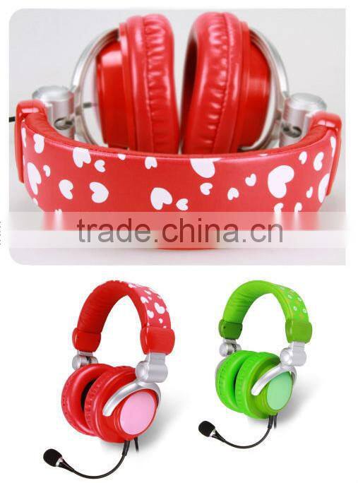 Custom High quality USB headphone with vibrator