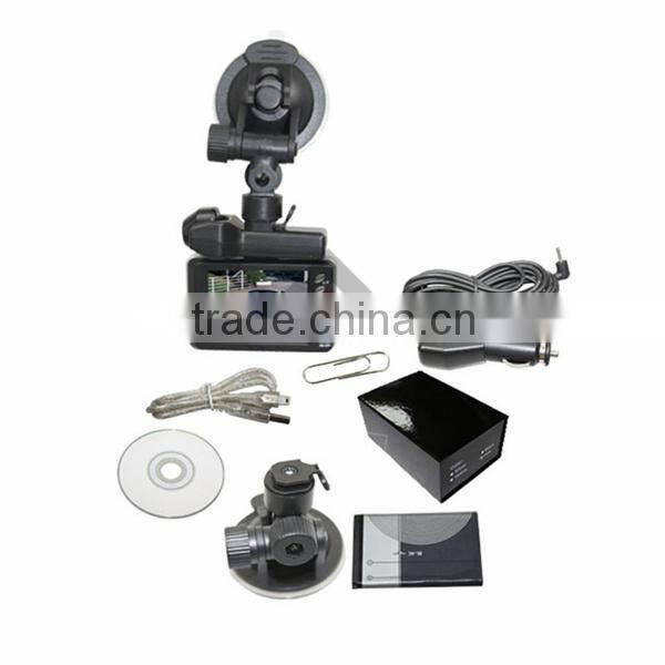 2.8 inch TFT LCD Screen Dual-lens HD Car Mini DV Camera