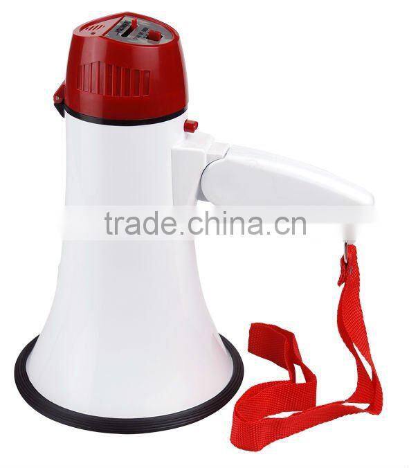 10w cheer megaphone with music made from ABS material for wholesale