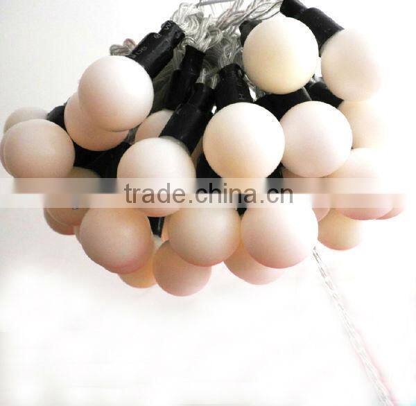 waterproof remote control led ball string lights