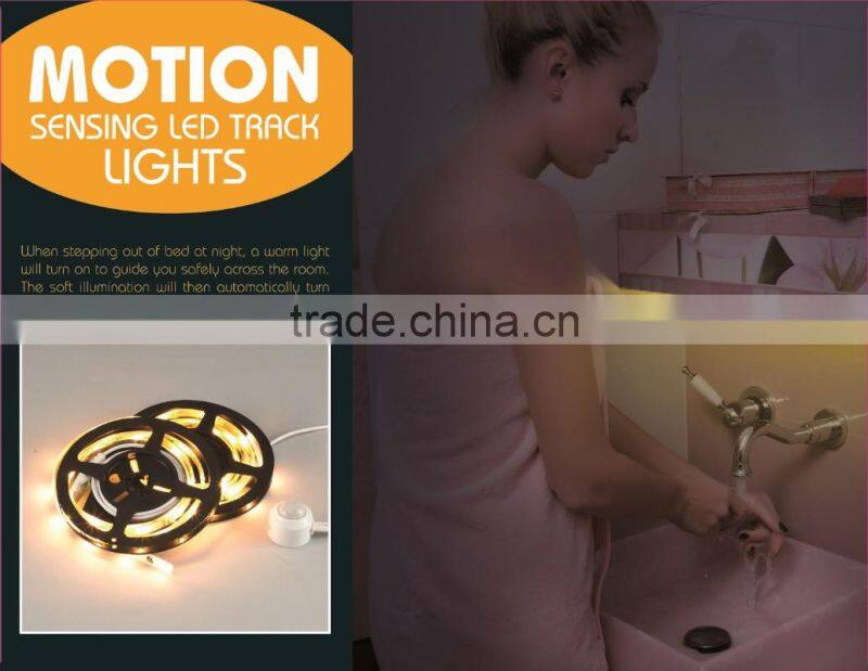 MOTION SENSING LED TRACK LIGHTS