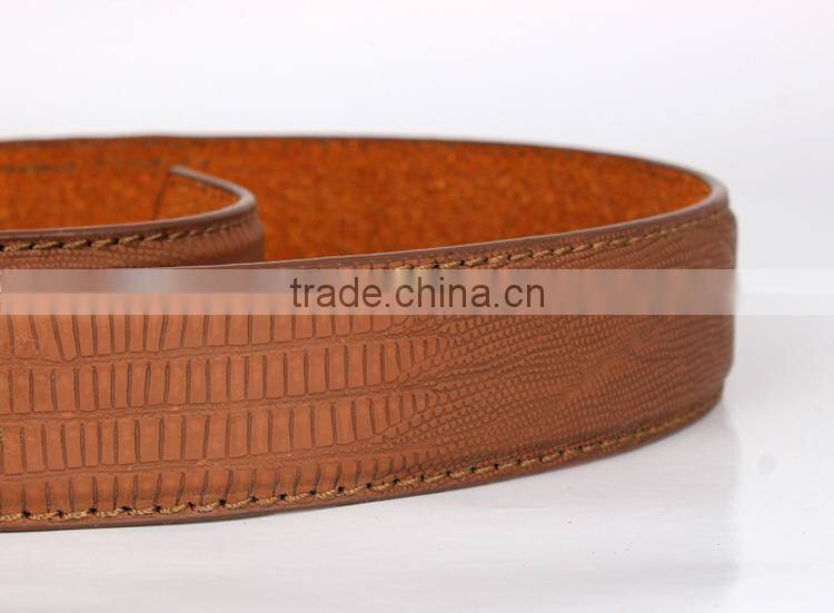 Zhejiang Belt Factory Fake Cabrite Leather Belts For Mans