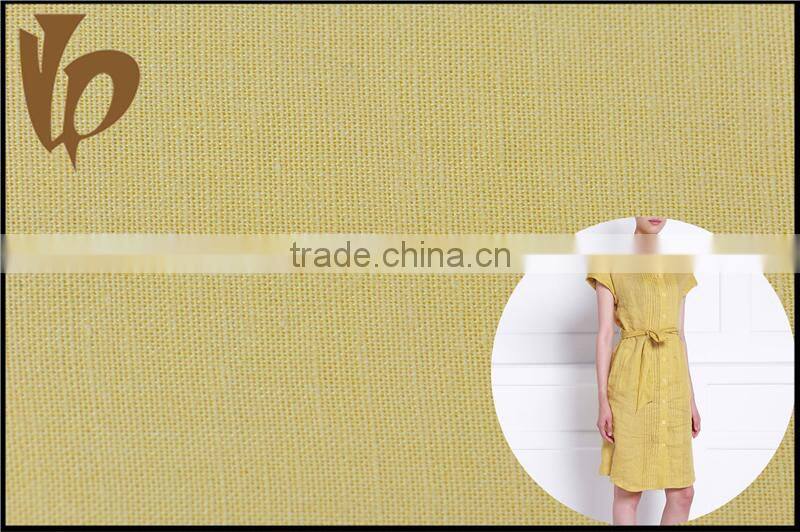 Manufactures fabric with three kinds of fibers tencel & viscose & linen