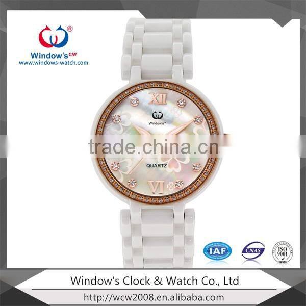 China Manufacturer Wholesales Janpa Movement Ceramic Watch For Men And Women