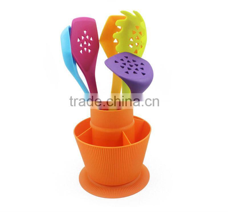 Best Seller Utensil Set with 360 Degree Revolve Holder