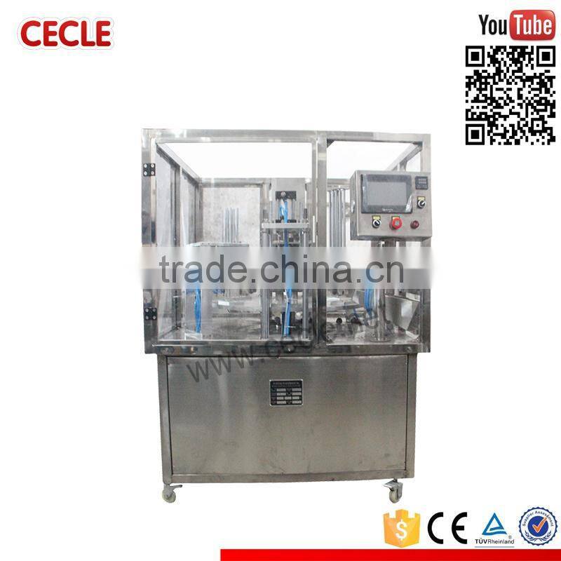 CF-1 rotary coffee cup filling and sealing machine