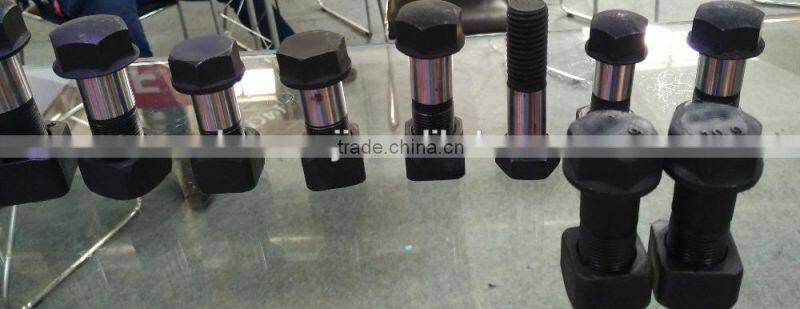 undercarriage parts high tensile bolts 10.9 and nuts