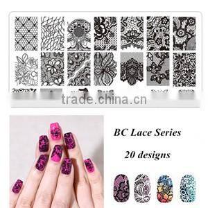 New Design Factory Outlets Dream Girl Series Nail Stamping, Professionals Nail Art Stamping Plates