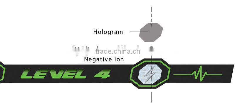 magnet silicone wristband