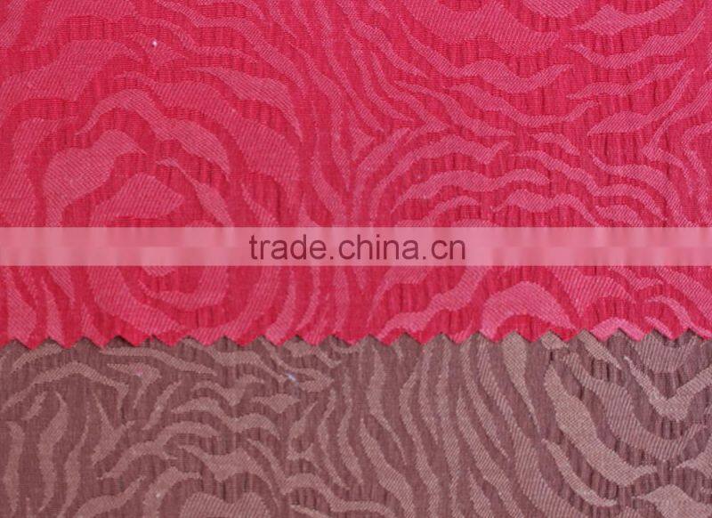 jacquard 3D rose design yarn dyed 100% cotton fabric