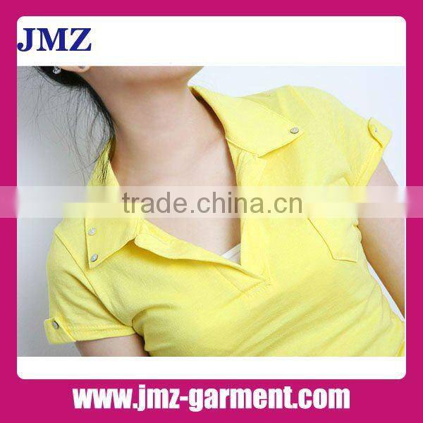 New design polo shirt for women
