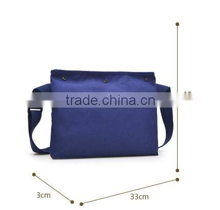 Casual Style Canvas Messenger Bag Yellow Shoulder Bag Since 1997