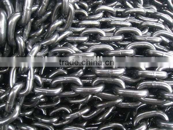 factory supply alloy steel black oxide g80 load lifting chain