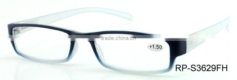RP-S3629 Hot fashion design gradient jelly eyewear frame custom cheap reading glasses