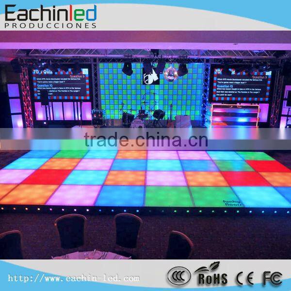 Full Color LED Dance Floor/LED Video Floor With High Quality-Led Video Dance Floor