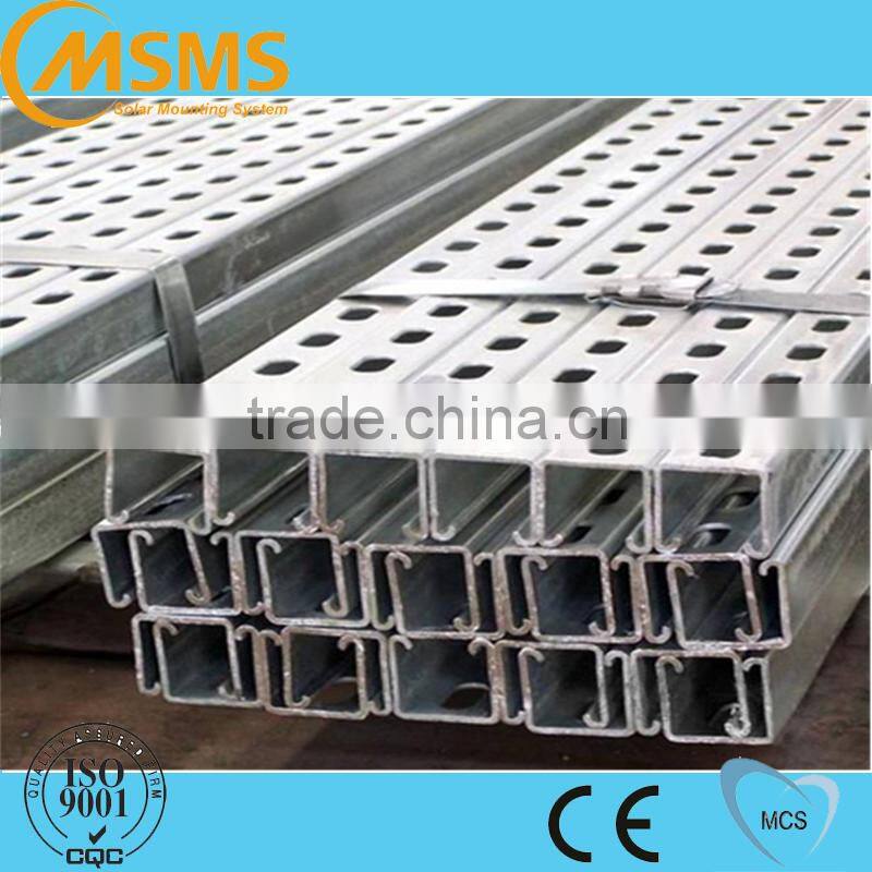 Top Sale Industrial Anodized Aluminum Mounting Rail for Solar Panel