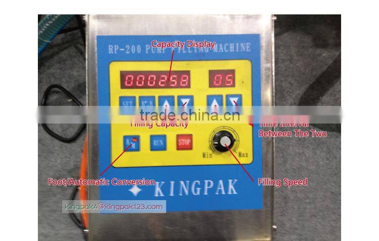 RP200 With Mobile Workbench Manual High Viscosity Liquid Filling Machine