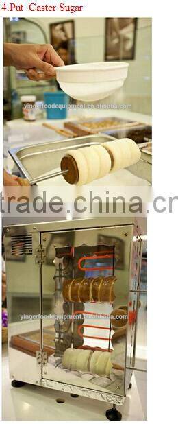 chimney cake oven fast food kiosk franchise