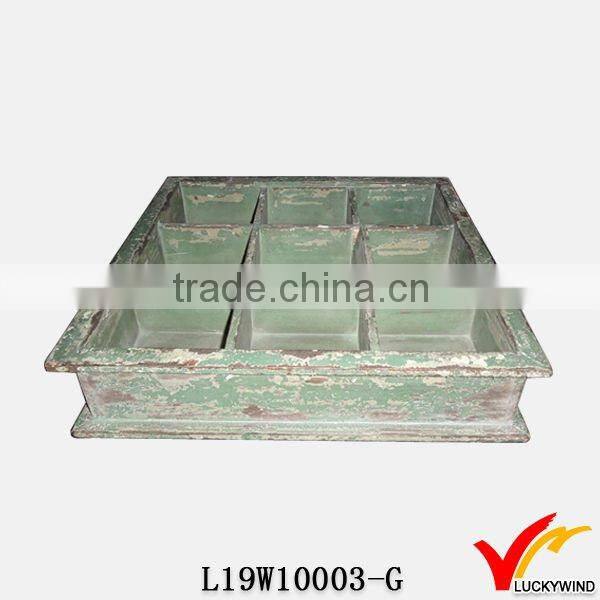 Luckywind vintage reproduction wood display box