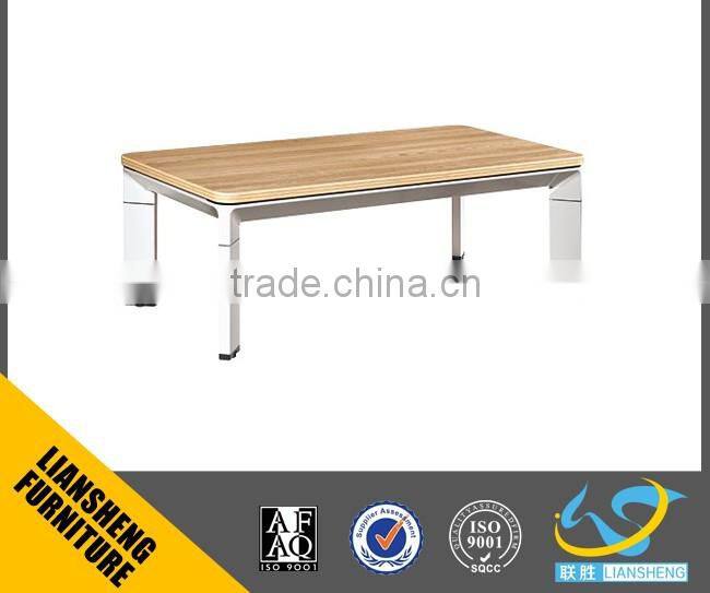 Liansheng Furniture Square Partition Desk with Mental Feets