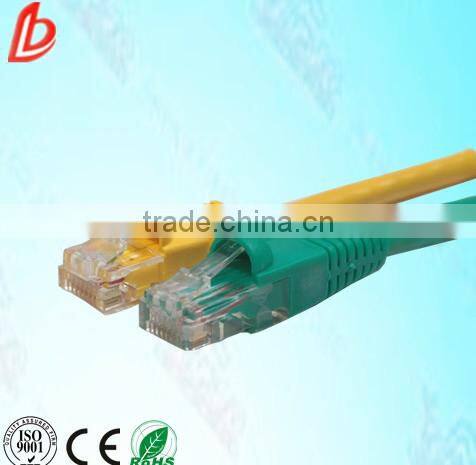 High speed CCA/CCS/Pure copper 24AWG UTP RJ45 cat5e patch cords,cat5 network cable