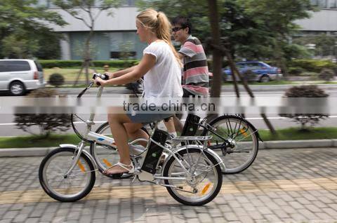 2014 new design folding electrical bicycle bike