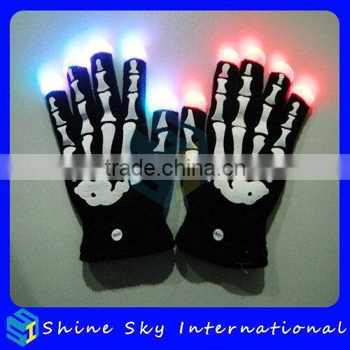Best Quality Hot Sale Instrument Music Flashing Gloves