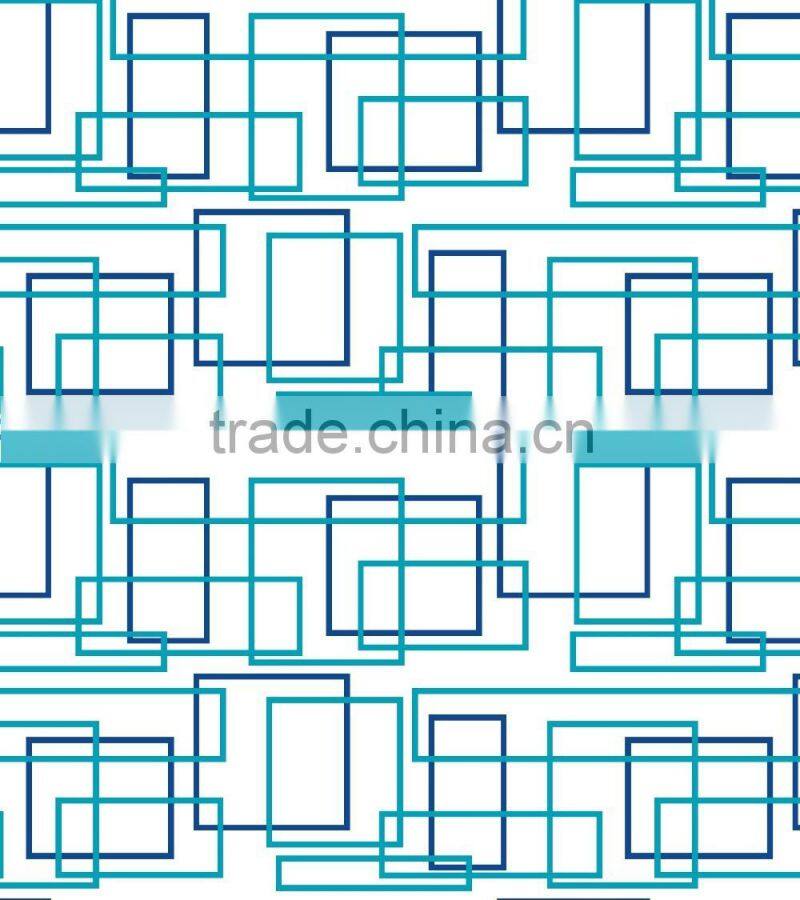 China Wholesale Polyester Thick Graphic Printed Shower Curtain