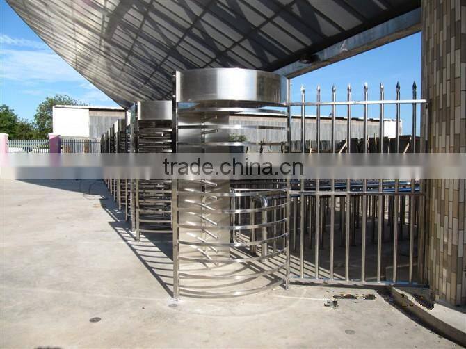 Access Control System Stainless Steel Full Height Turnstile with Good Price Fit for Residenstial Area