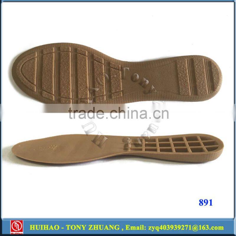 manufacturer man's TPR flat casual shoe outsole supplier 891